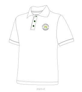 Koszulka polo BIAŁA SP 69 - unisex